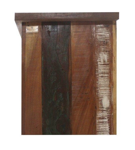 Witryna drewniana Bayang do salonu i jadalni orientalna z szybą na alkohol Intesi 180 cm