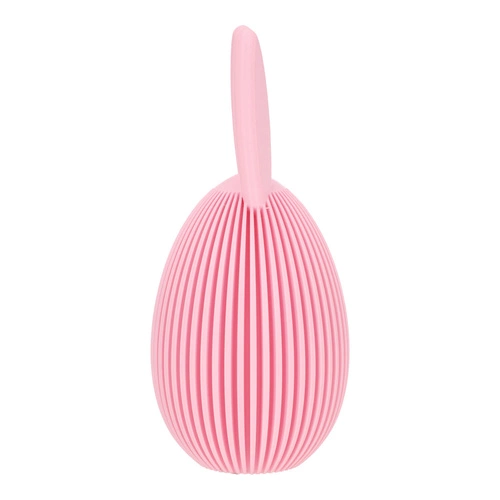 Zestaw 2 pastelowych figurek wielkanocnych jajek Intesi na stół lub komodę 17 cm