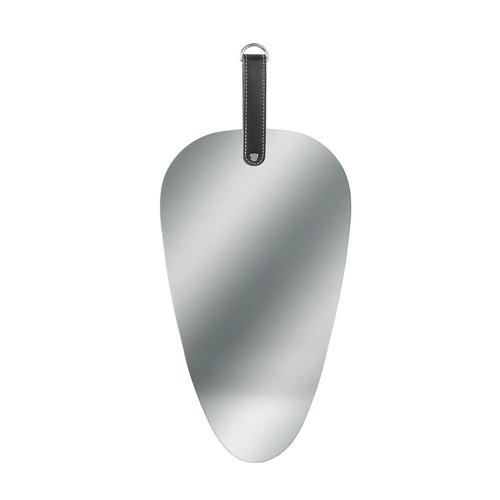 Lustro wiszące Pagaj Intesi asymetryczne bez ramy na pasku do przedpokoju 48x21 cm