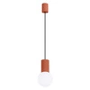 Lampa wisząca HALO 1 ochra czerwona