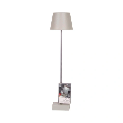 Lampka biurkowa LED Blanca szara dotykowa ze ściemniaczem 45 cm