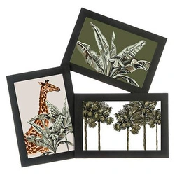 Ramka na zdjęcia Cali czarna 10x15 na ścianę loftowa na 3 zdjęcia