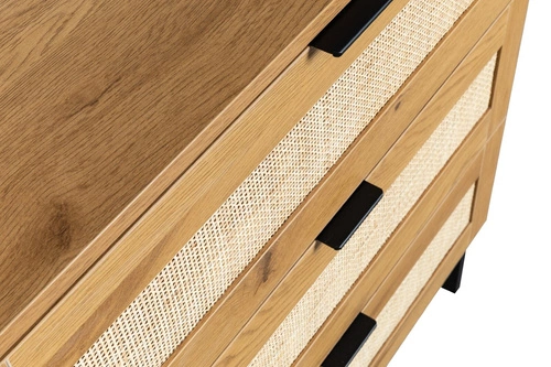 Zestaw mebli do salonu Capri w stylu boho