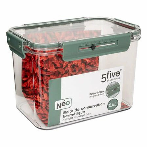 Pudełko hermetyczne Neo zielone proste 2,5L