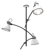 Lampa wisząca Zumba 3x60W E27  biały+czarny