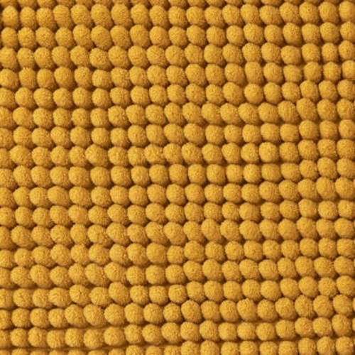 Dywanik łazienkowy Chenille 5five simply smart żółty antypoślizgowy nowoczesny 80x50 cm