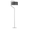 Lampa podłogowa TESALLIA czarna szara