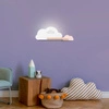 Kinkiet Cloud lampa 5W LED 4000K iq kids biały+różowy
