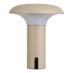 Lampa ogrodowa Ramsey House Nordic nowoczesna beżowa LED zewnętrzna IP44 USB