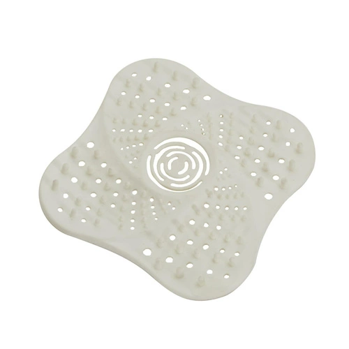 Sitko do zlewu i umywalki silikonowe białe Intesi nowoczesne 13,3 cm do kuchni i łazienki