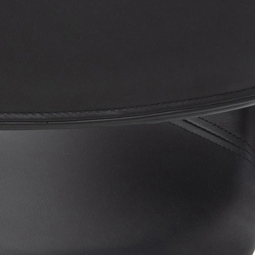 Krzesło Supernova czarne eko skóra Outlet