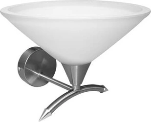 Kinkiet ścienny Helia klasyczny biały szklany do sypialni i salonu CANDELLUX LIGHTING