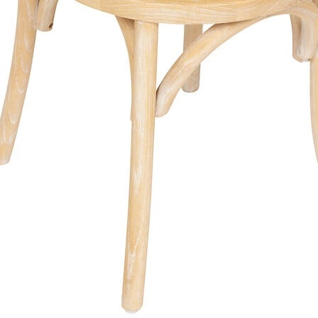 Krzesło Drevo Atmosphera drewniane z rattanem do jadalni i kuchni skandynawskie naturalne