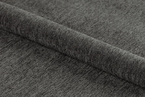 Krzesło tapicerowane Bonita szare z podłokietnikami do jadalni nowoczesne Actona