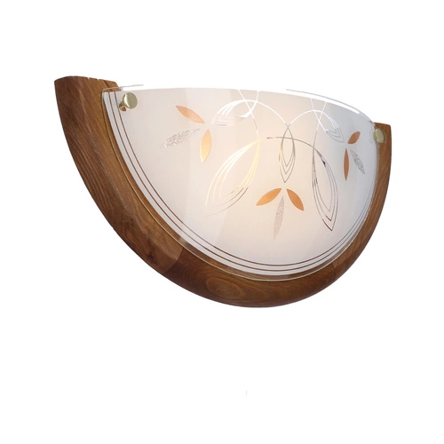 Plafon Rustica 0,5 drewno standard 1x60 w E27 dąb