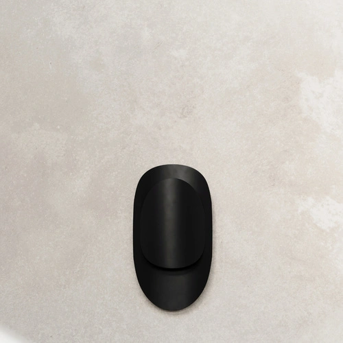 Kinkiet ścienny Tear czarny nowoczesny metalowy do salonu sypialni lub nad lustro Sollux