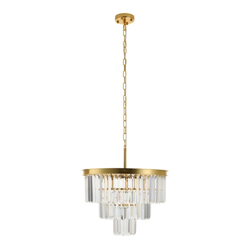 Lampa sufitowa SPLENDORE złota 50 cm glamour do salonu i jadalni Step into Design