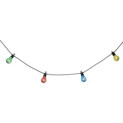 Solarna girlanda 10 LED multikolor