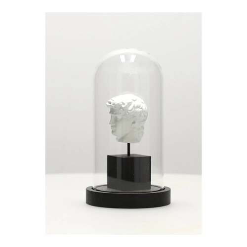 Figurka dekoracyjna Dawid pod szkłem Atmosphera glamour do salonu i sypialni na prezent