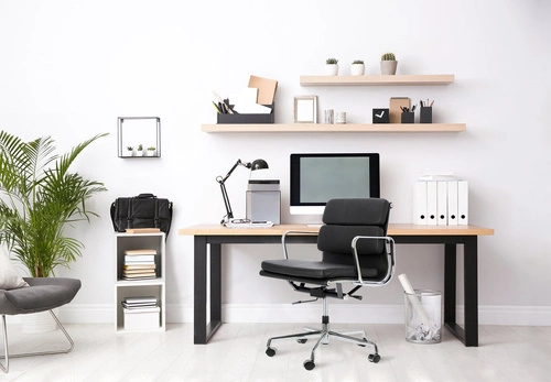 Fotel biurowy ergonomiczny obrotowy CH2171 PREMIUM skórzany czarny do biura EA217