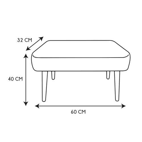 Zestaw mebli do salonu Bali naturalny