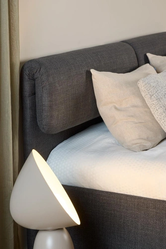 Łóżko tapicerowane Calvi 160x200 z szufladami do sypialni nowoczesne