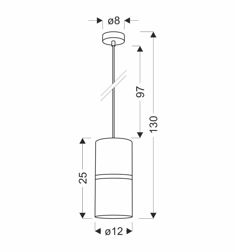 Lampa wisząca Gina czarna nowoczesna ze złotym abażurem do salonu lub sypialni
