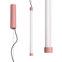 Lampa wisząca TRANG 50 LED brzoskwiniowa regulowana nad wyspę