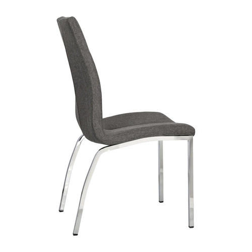 Krzesło Asama szare tapicerowane