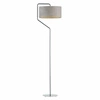 Lampa podłogowa TESALLIA GOLD srebrna sz