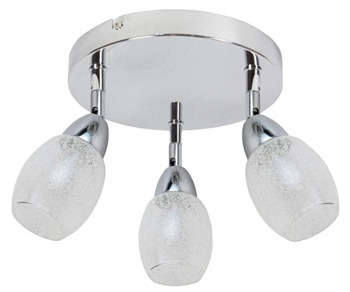 Lampa sufitowa Rico plafon 3x6W LED smd główka okrągła 1e z przegubem kd system klosz wymienny