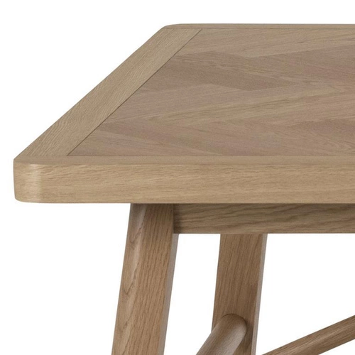 Stół do jadalni Galway dąb rustykalny 200x100 cm, prostokątny, minimalistyczny Actona