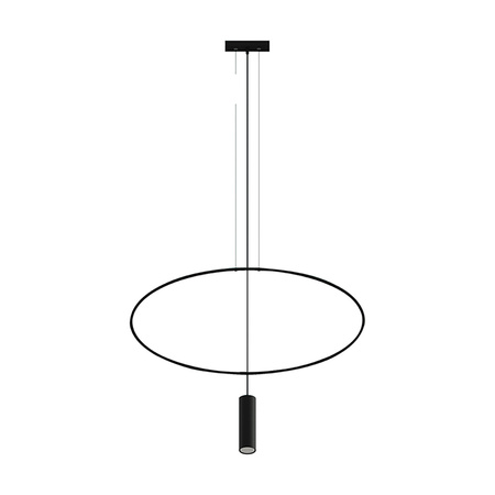 Lampa wisząca HOLAR 1 czarna