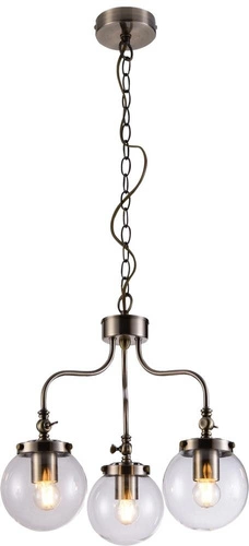 Lampa wisząca Ballet 3x40W E27 patynowy