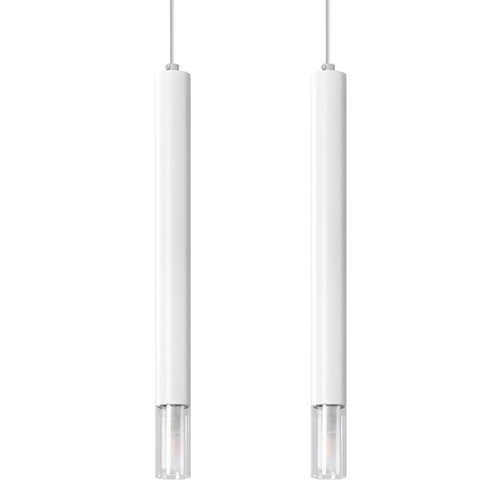 Lampa wisząca WEZYR 2 biała