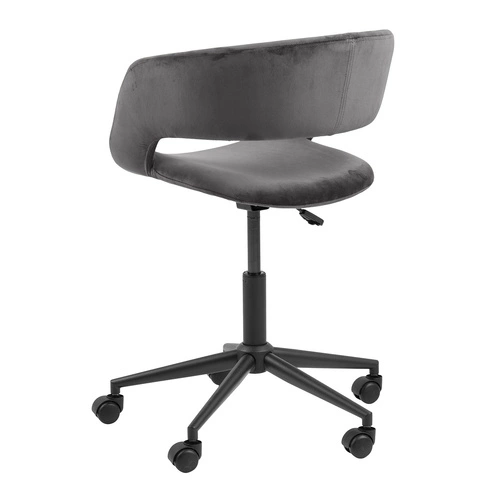 Fotel biurowy na kółkach Grace VIC dark grey