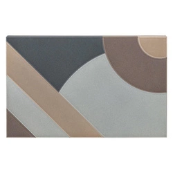 Fluffo HOP beżowy nowoczesny panel ścienny akustyczny dekoracja ścienna do biura 110x70 cm