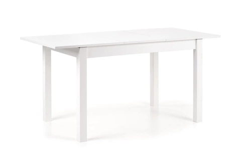 Stół rozkładany do jadalni Rocco Intesi biały nowoczesny 4-6 osobowy 118-158 cm