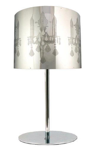Lampa stołowa Arkas nowoczesna metalowa chrom glamour do salonu i sypialni CANDELLUX