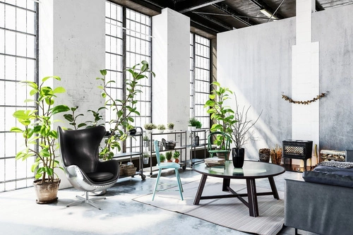 Fotel uszak Jajo Egg D2.DESIGN czarny ekoskóra nowoczesny obrotowy do salonu lub biura