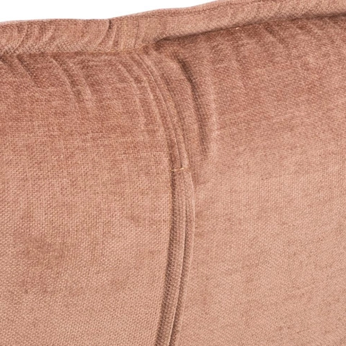 Fotel wypoczynkowy Blizzard obrotowy welur różowy do salonu retro nowoczesny Actona