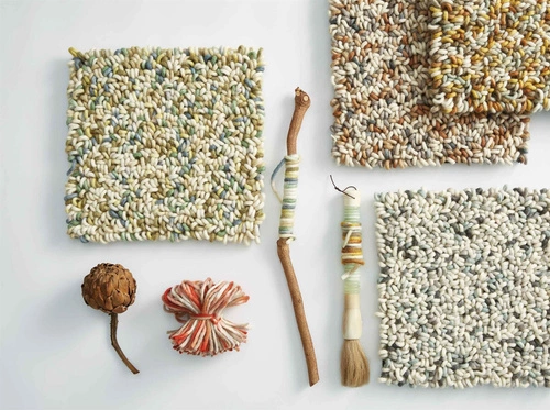 Dywan nowoczesny wełniany Arch beżowy 200x300cm do salonu łatwy w czyszczeniu Carpets&More