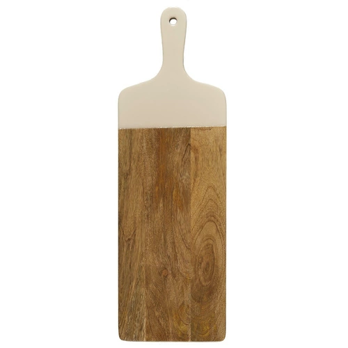 Deska do krojenia Dune Intesi z drewna mango 58 cm nowoczesna do kuchni naturalna