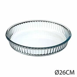 Naczynie do pieczenia tarty 26 cm szklane