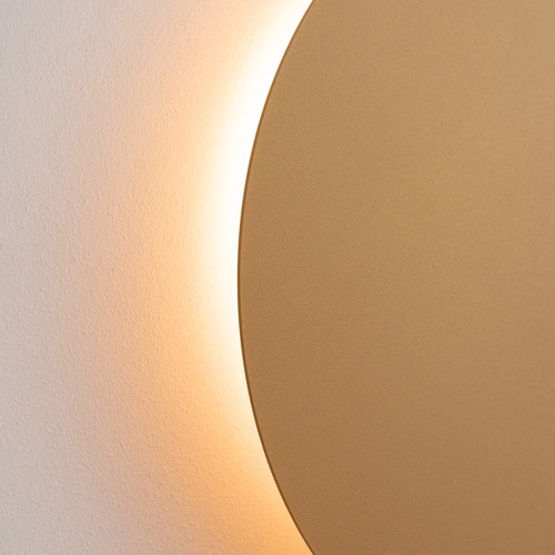 Kinkiet ścienny BORGEN złoty LED 3000K nowoczesny do salonu i sypialni Thoro