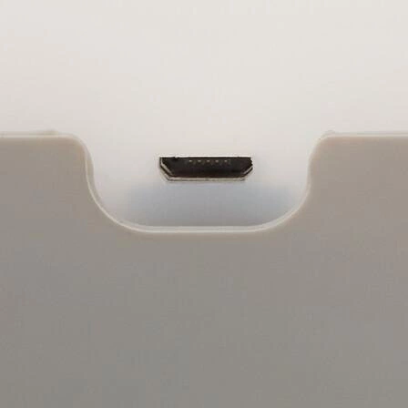 Lampka nocna Veilleuse Atmosphera szara do pokoju dziecka przenośna USB nowoczesna