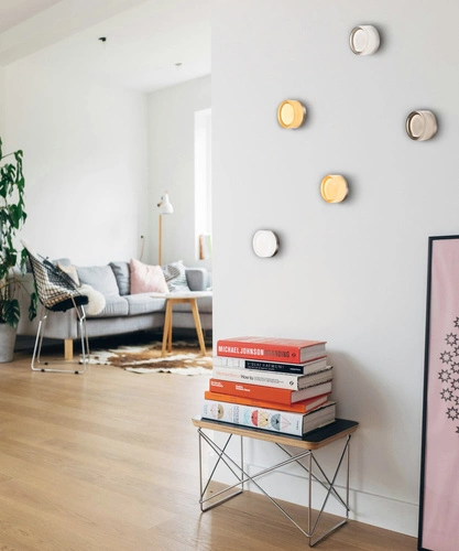 Plafon okrągły szary LED CANDY Step into Design nowoczesny do salonu i sypialni 13,5 cm