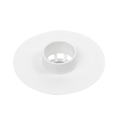 Korek do zlewu i umywalki Umbra Flex biały silikonowy nowoczesny uniwersalny do łazienki