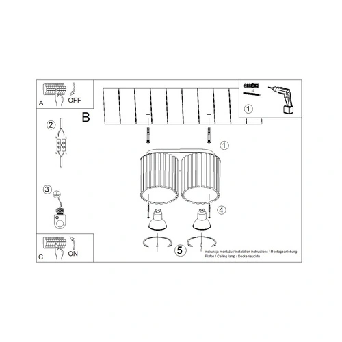 Plafon sufitowy AURA 2 burgund nowoczesny okrągły do salonu i kuchni aluminium