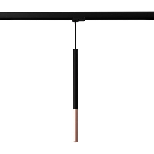 Lampa szynowa MOZAICA czarny/miedź G9